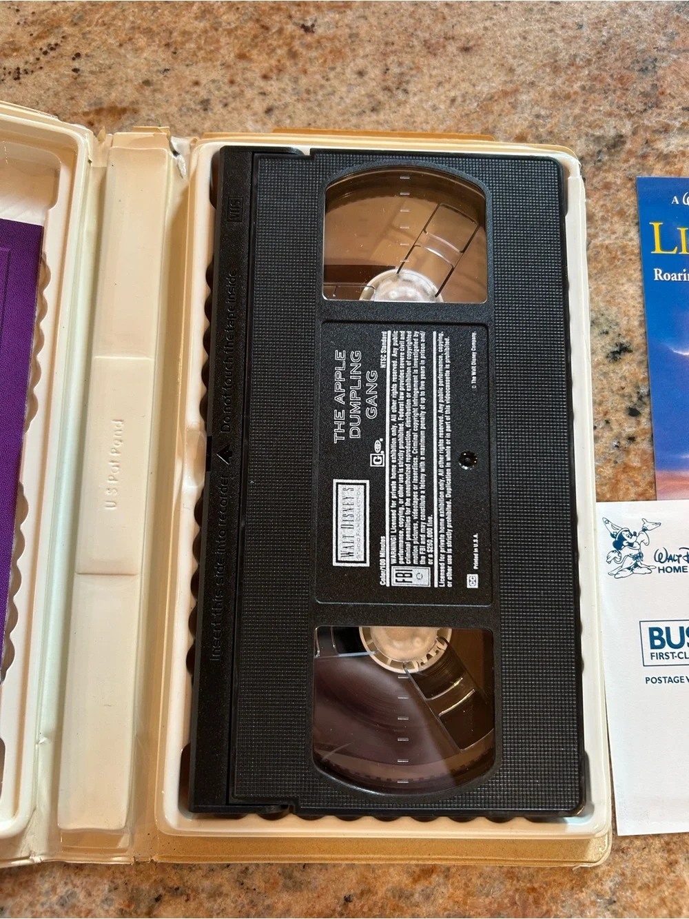 Walt Disney “The Apple Dumpling Gang” 1975 VHS from the Family Film Collection.
